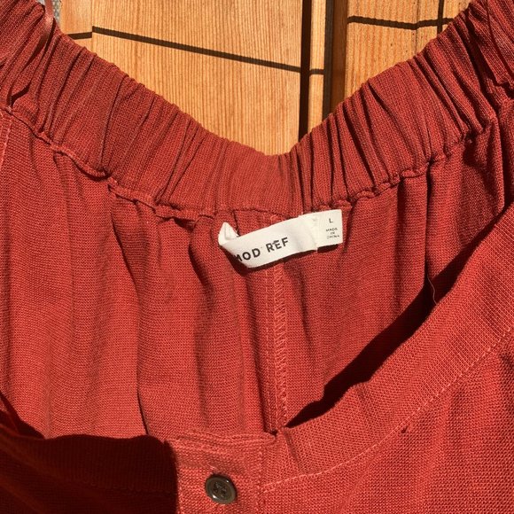 Mod Ref Off the Shoulder Red Dress - Picture 3 of 5